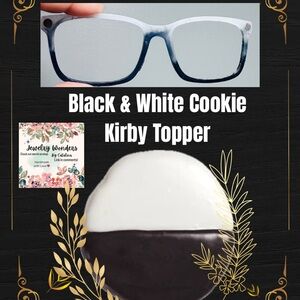 Black & White Cookie Kirby Topper